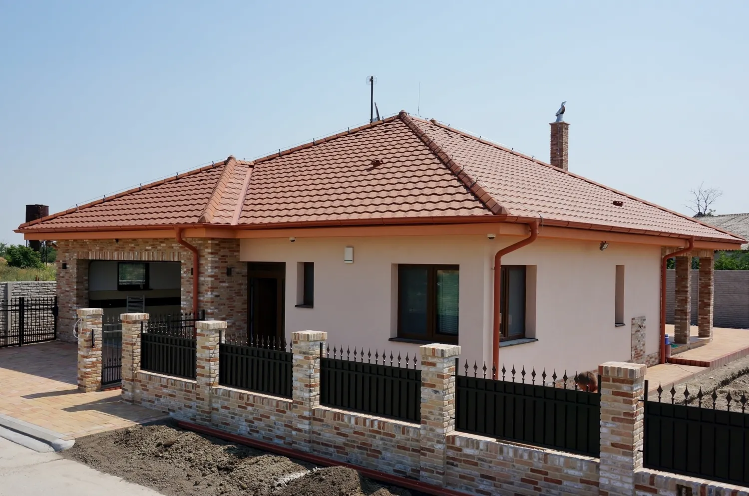Diamant tetőcserép beépítve — referencia 3